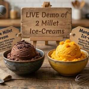 Healthy & Tasty Millets Ice-Cream