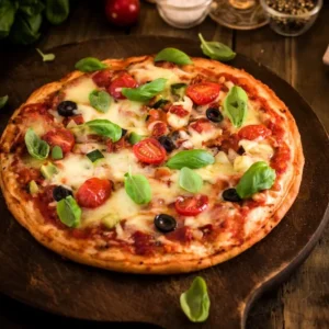 Gluten-Free Vegan Pizzas making