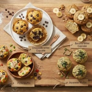 Valentine's Special - Millet Muffins & Cupcakes