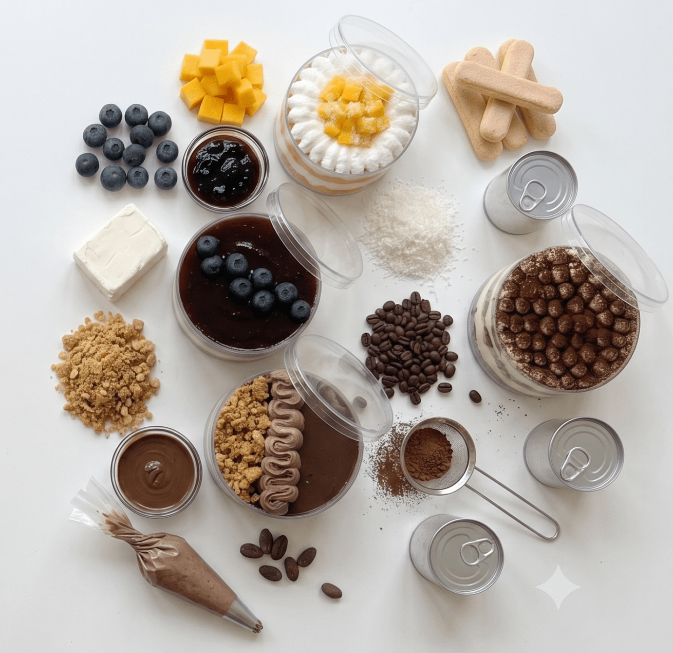 Cafe-Style Dessert Tub Workshop