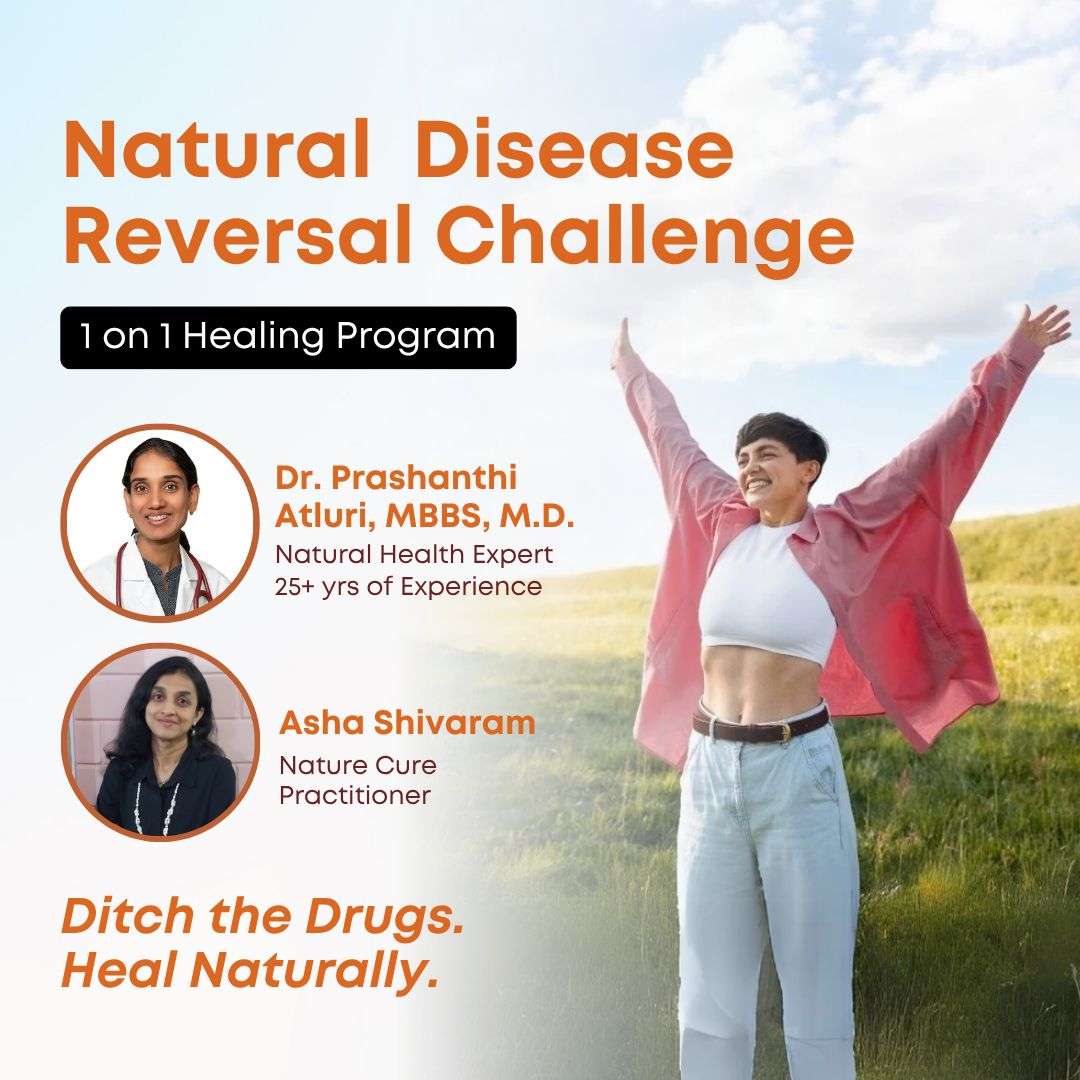 Natural Disease Reversal Challenge 1-On-1 Personalized Consultation/ Coaching