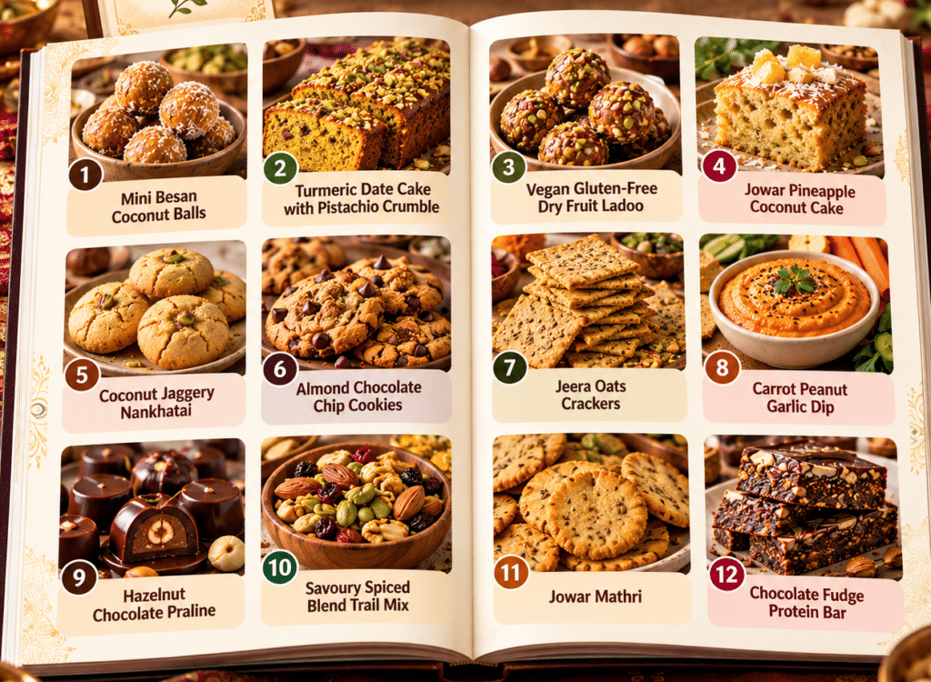 diwali bonus recipe e book spread
